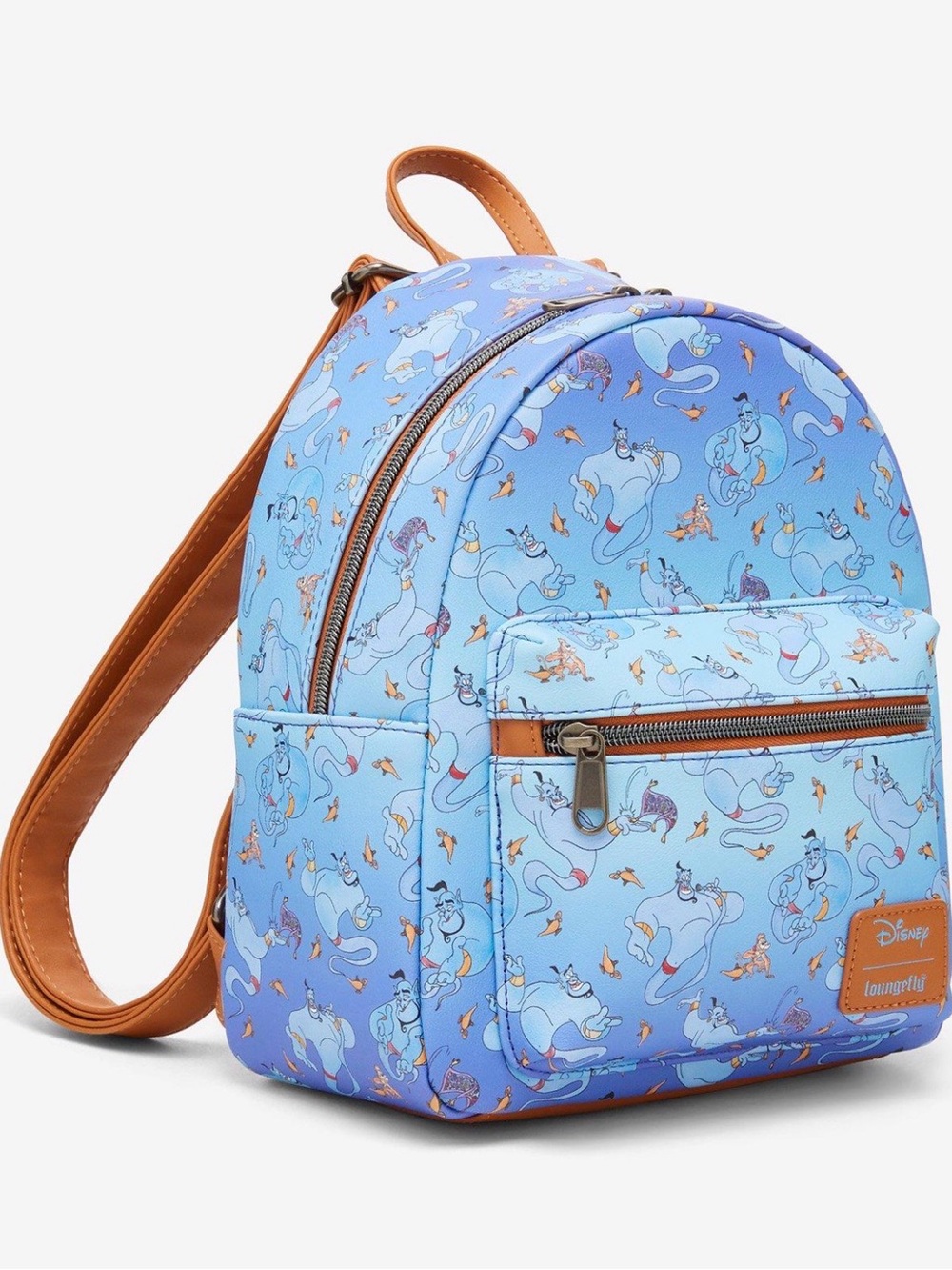 Loungefly Disney Aladdin Genie Abu Magic Mini Backpack - Picture 2 of 5